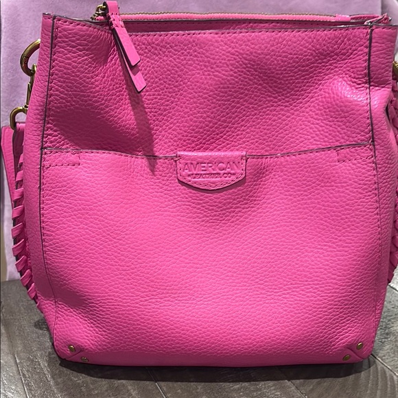 American Leather Co. Handbags - Pink Shoulder Bag